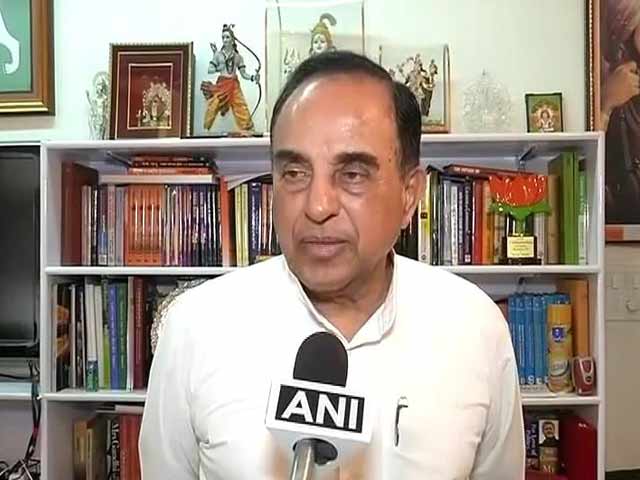 Video : After Rexit, Subramanian Swamy Targets Chief Economic Adviser Arvind Subramanian