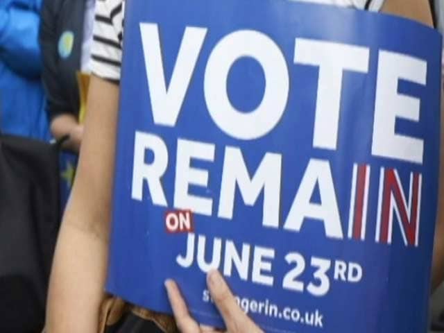 Video : As Britain Votes On Brexit, European Union Considers The Impact