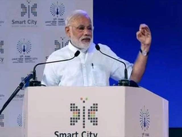 Video : Prime Minister Narendra Modi Launches Smart City Projects In Pune