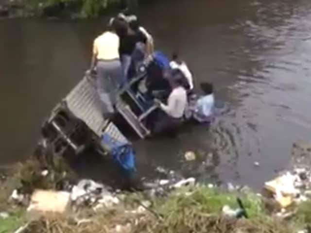 Video : Panaji Mayor Finds Himself In Murky Waters As Photo-Op Goes Wrong