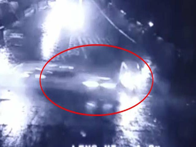 Caught On Camera: Speeding BMW Of Rajasthan Leader's Son Rams Auto