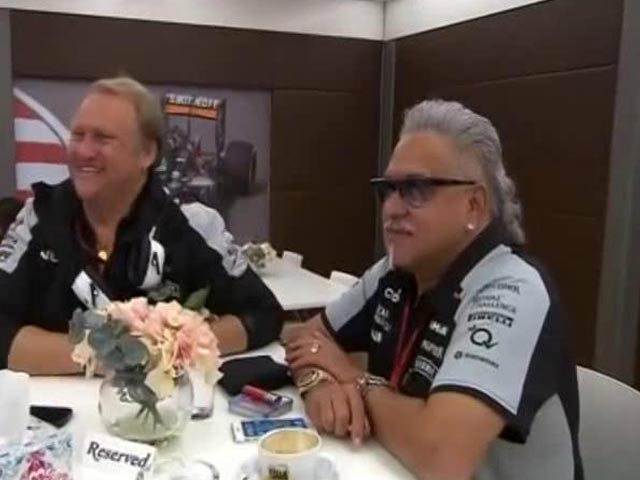Vijay Mallya Makes Rare Public Appearance In UK Ahead Of F1 Race
