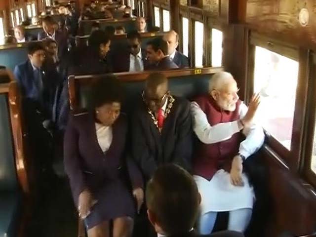 Video : In Durban, PM Modi Retraces Mahatma Gandhi's Train Journey