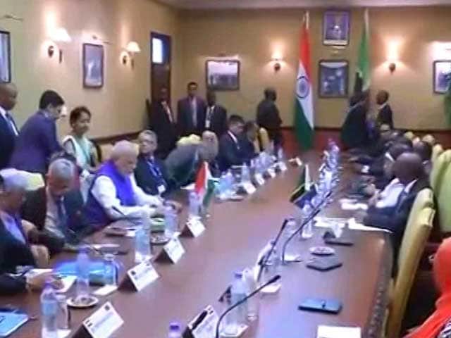 Video : PM Modi Inks 5 Deals With 'Crucial Partner' Tanzania