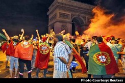 Euro 2016: Joy For Portugal Fans, Tears For France Euro 2016: Joy For Portugal Fans, Tears For France