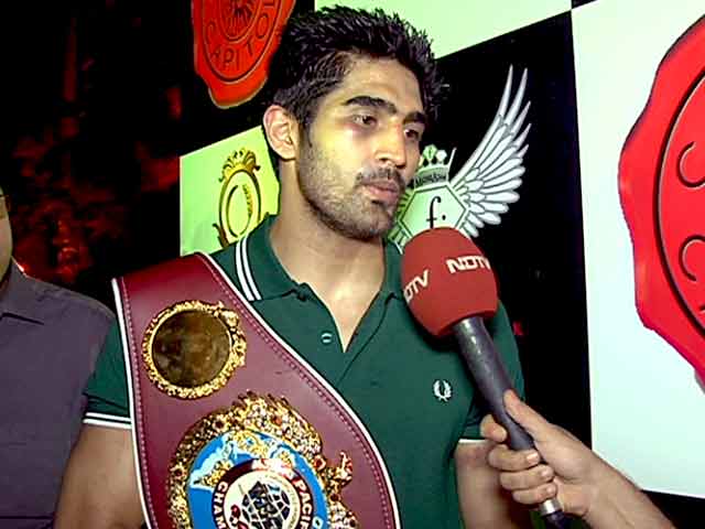 Video : The Real Test For Me Will Start Now: Vijender Singh