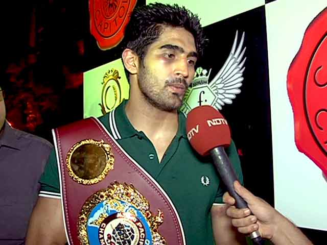 The Real Test For Me Will Start Now: Vijender Singh
