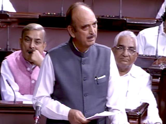 Kashmir Discussion: 'Civilians Being Treated Like Militants,' Says Congress' Azad