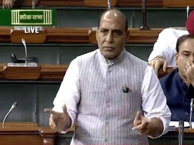 'There's Hole in your Boat': Rajnath's Dig At Congress Over Arunachal