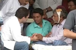 Rahul Gandhi Reaches Out To Family Of Dalit Thrashed In Gujarat Rahul Gandhi Reaches Out To Family Of Dalit Thrashed In Gujarat