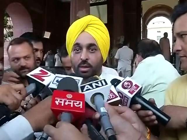 Video : AAP सांसद भगवंत मान के वीडियो पर विवाद, संसद भवन की सुरक्षा को लेकर सवाल