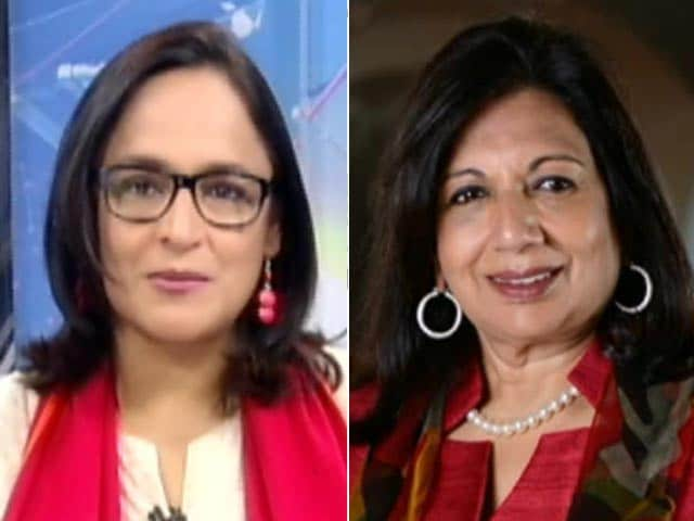 Video : Kiran Mazumdar Shaw Explains Biocon's Q1 Beat