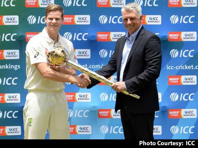 Australian Skipper Steve Smith Gets ICC Test Championship Mace
