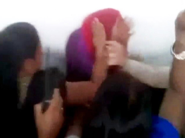 Muslim Women Beaten Over Beef Rumour, Spectators Film Attack, Cops Watch