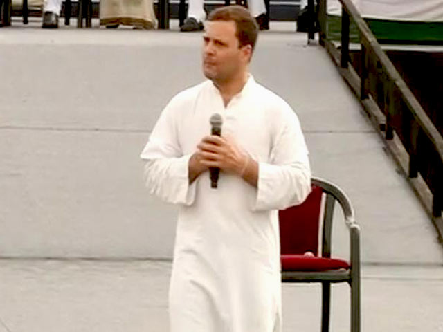 नेशनल रिपोर्टर : राहुल गांधी ने लखनऊ में की हाईटेक रैली