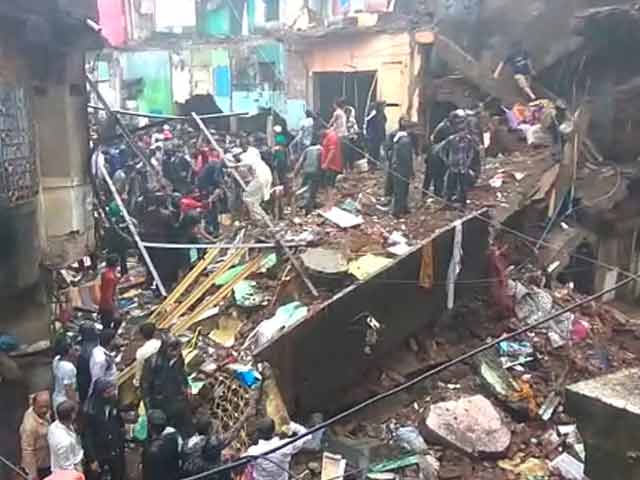 Video : 8 Dead After 3-Storey Building Collapses In Bhiwandi Near Mumbai