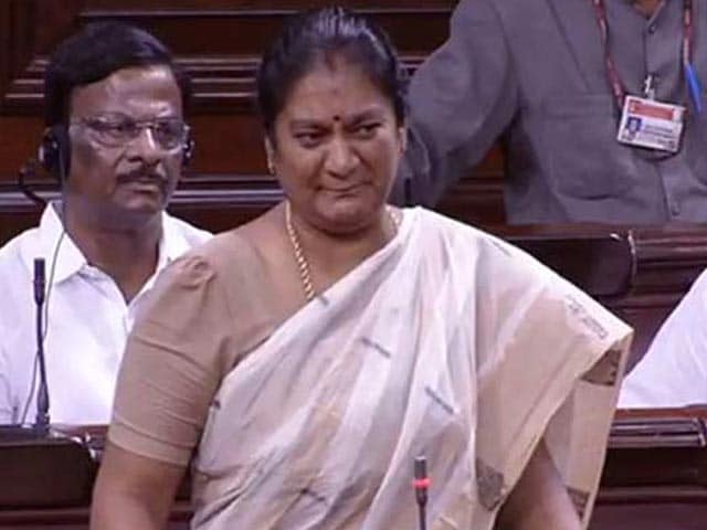Video : 'Was Slapped, Need Protection,' Wept Tamil Nadu MP Sacked By Jayalalithaa