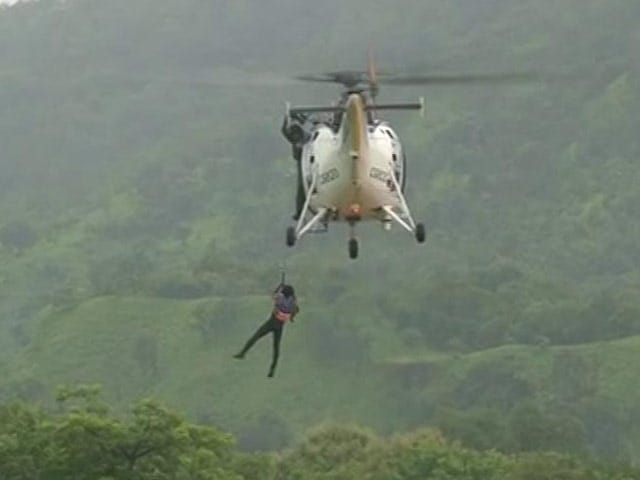 Video : After Bridge Crash On Mumbai-Goa Highway, Chopper, Divers In Rescue Ops