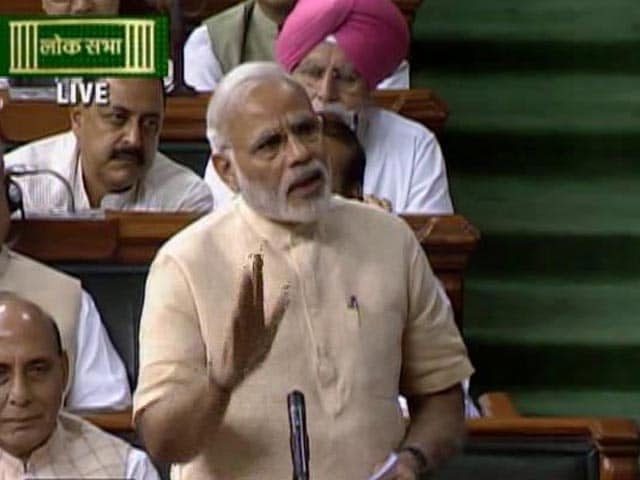 Video : GST Means Great Step Towards Transformation: PM Modi In Lok Sabha