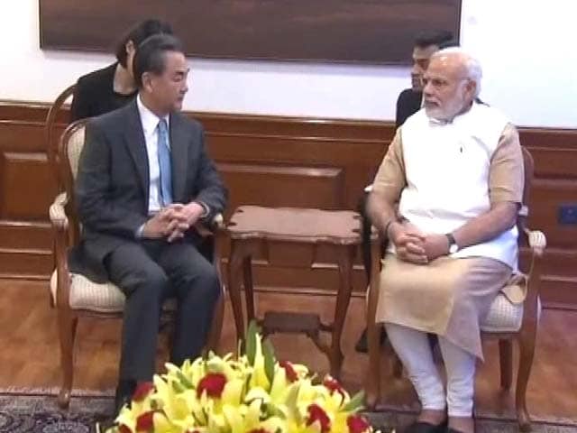 Video : Chinese Minister Meets PM Modi Amid Strained Ties Over Nuke Group (NSG) Bid