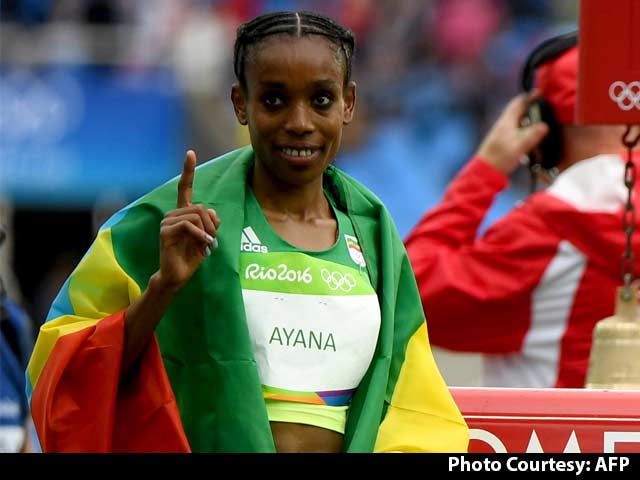 Ethiopia's Almaz Ayana, Poetry in Motion at Rio 2016