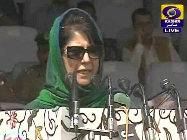 Video : 'Guns Can't Get Us Justice': Mehbooba Mufti's Independence Day Message