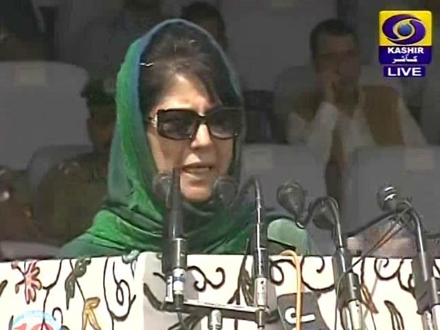 'Guns Can't Get Us Justice': Mehbooba Mufti's Independence Day Message 'Guns Can't Get Us Justice': Mehbooba Mufti's Independence Day Message