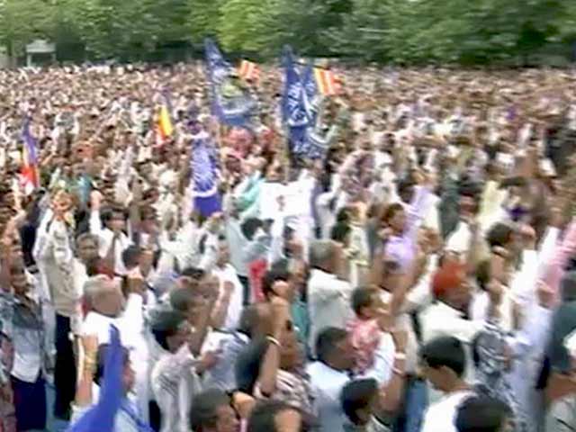 उना चलो पदयात्रा खत्म, 10 दिन पहले शुरू हुई थी