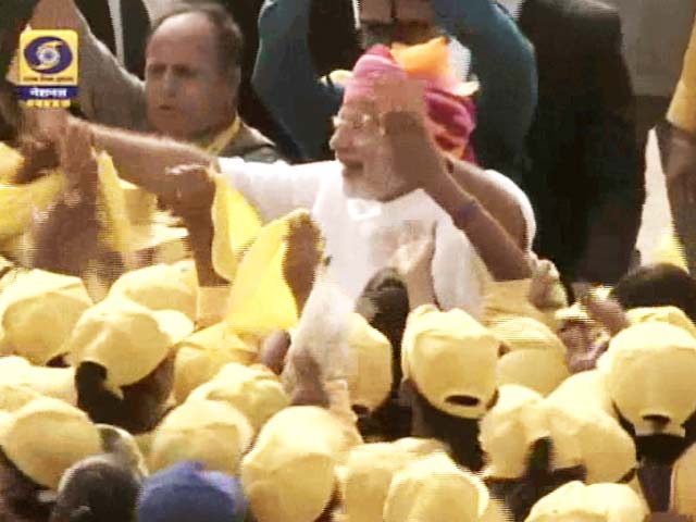 At Red Fort, Young India Swept PM Modi Off his Feet. Almost.