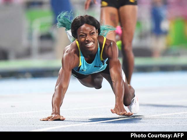 Video : Shaunae Miller Dives To Win Controversial 400m Rio Olympics Gold