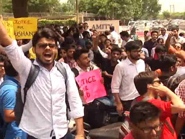 Amity Student's Suicide After Being Debarred From Exams Leads To Protest