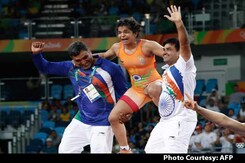 Sakshi Malik Has Become The Mallika of India, Say Fans in Rio Sakshi Malik Has Become The Mallika of India, Say Fans in Rio