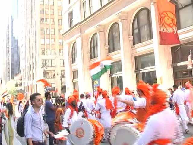 Indian Independence Day Celebrated In New York