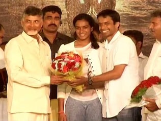 PV Sindhu Felicitation: Andhra Wants World-Class Facilities For Badminton