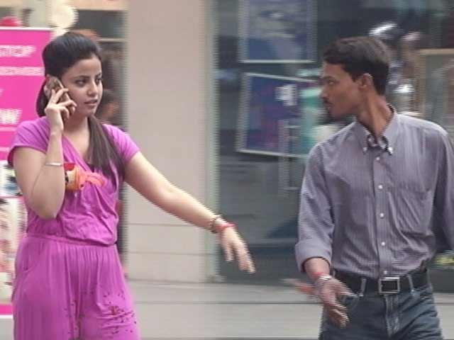 'Why Is She Touching Me?'