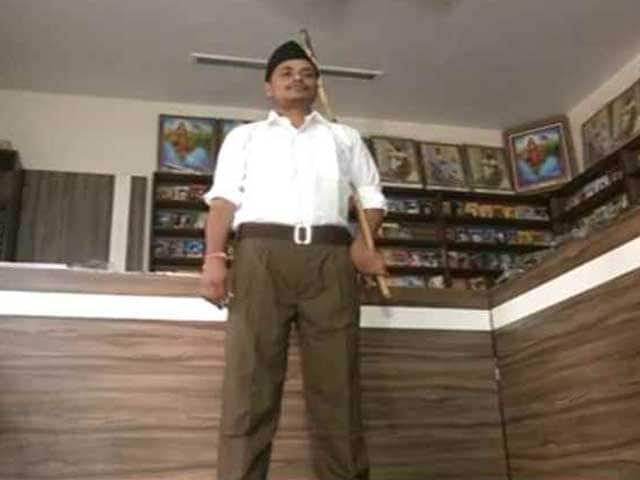 Video : 10,000 Khaki Pants Arrive At RSS Office, Shorts To Retire In October