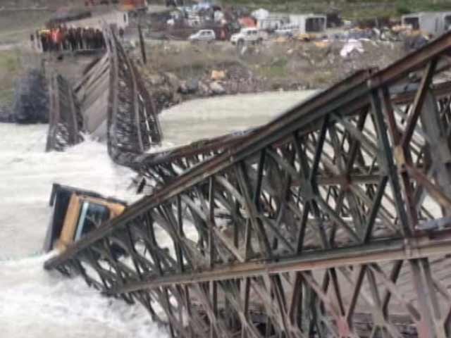 The Shocking Pictures of a Bridge That Collapsed in Himachal Pradesh