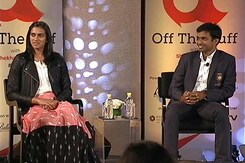 Shekhar Gupta in Conversation With PV Sindhu And Pullela Gopichand Shekhar Gupta in Conversation With PV Sindhu And Pullela Gopichand