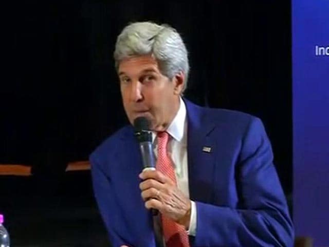 Video : John Kerry's Townhall At IIT Delhi