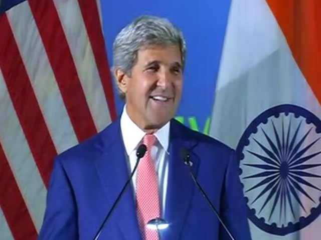 Video : At IIT Delhi, John Kerry Jokes About Rain And Boats