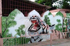 राजस्थान के रेलवे स्टेशनों पर संस्कृति की छाप, कहीं शेर की दहाड़, कहीं लोककला की छटा राजस्थान के रेलवे स्टेशनों पर संस्कृति की छाप, कहीं शेर की दहाड़, कहीं लोककला की छटा