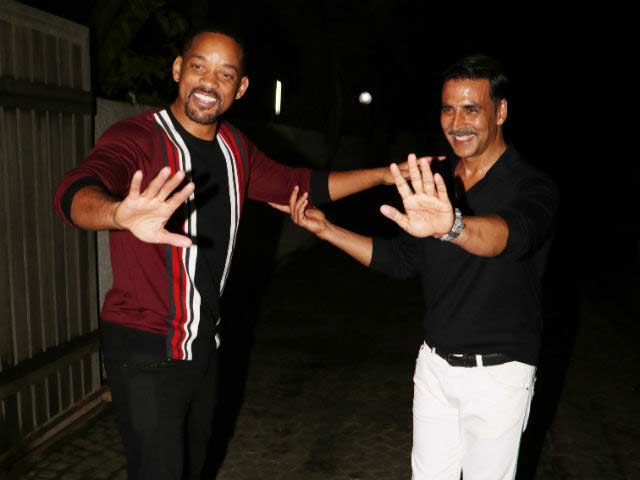 Akshay and Will Smith in a Commercial?