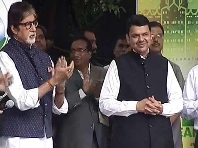 Video : '50 Swachh Cities By October 2,' Promises Maharashtra Chief Minister Fadnavis