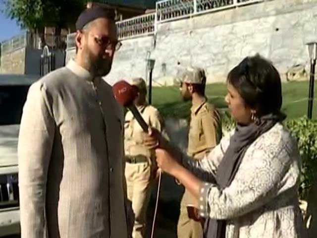 Video : Don't Regret Initiative, Political Dialogue With Hurriyat Necessary: Owaisi
