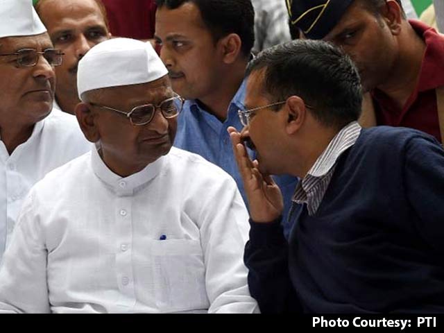 Hopes From Kejriwal Over, Says Anna Hazare In Jab At AAP Controversies