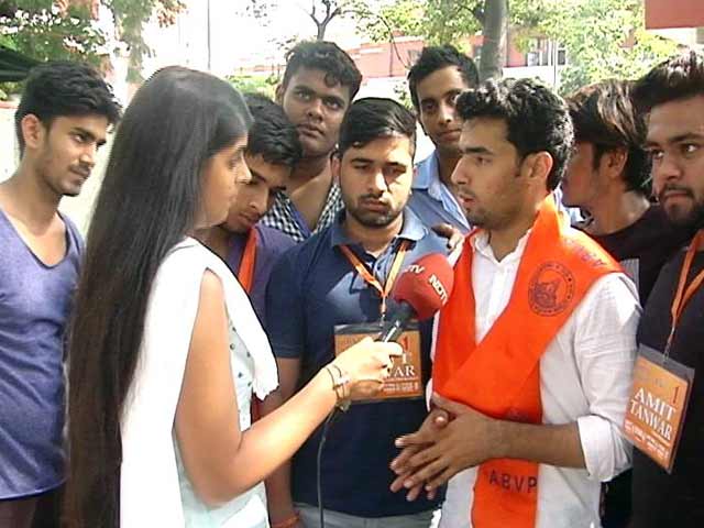 दिल्ली विश्वविद्यालय चुनाव में राष्ट्रवाद बनाम देशद्रोह अहम मुद्दा