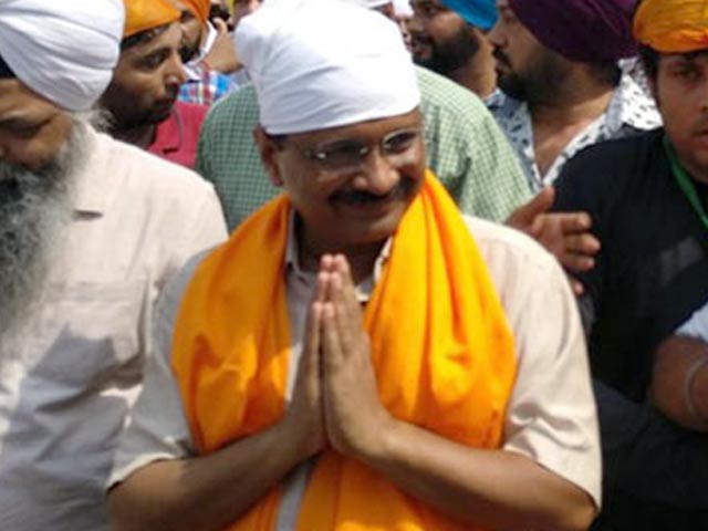 अरविंद केजरीवाल के पंजाब दौरे का तीसरा दिन
