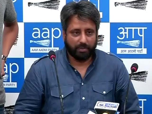 AAP Refuses To Accept Amanatullah Khan's Resignation