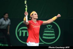 Rafael Nadal Takes Spain Back Into Davis Cup World Group Rafael Nadal Takes Spain Back Into Davis Cup World Group