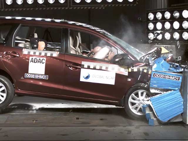 Global NCAP Crash Test: Honda Mobilio (September 2016)